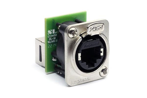 RJX8FD5T - Amphenol - RJX8FD5T - Cat5e Feed Thru Chassis Connector