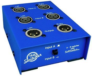 Iso Switcher - ARX - Iso Switcher - Stereo A/B Switcher XLR In & Out