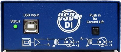 USB DI - ARX - USB DI - DI Box USB In Balanced Isolated Stereo Output