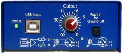 USB DI HP - ARX - USB DI HP - DI Box USB In Bal Iso Output With Headphone Amplifier