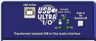USB Ultra I/O - ARX - USB Ultra I/O - Trans Iso USB In/Out Interface Multi Sample Rate 192KHz