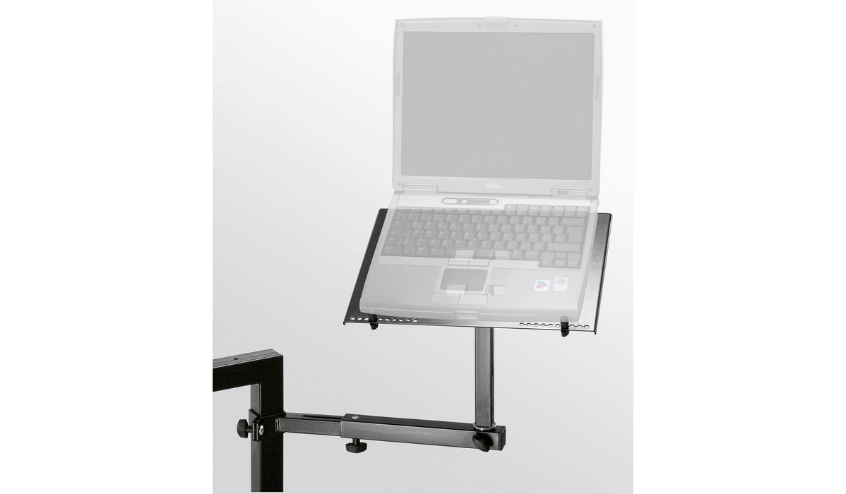 K&M - 18815-018-55 - "Omega" Keyboard Stand Accessory - Laptop Holder.