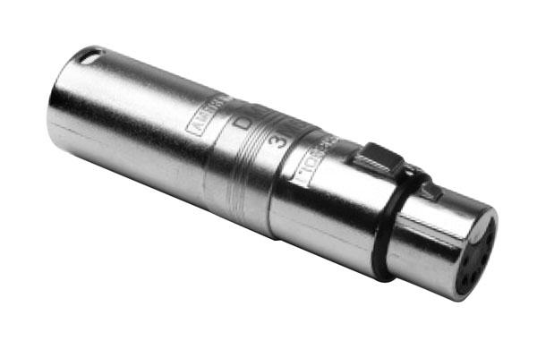 Amphenol - AC3M5FW - 3 Pin Male To 5 Pin Female XLR