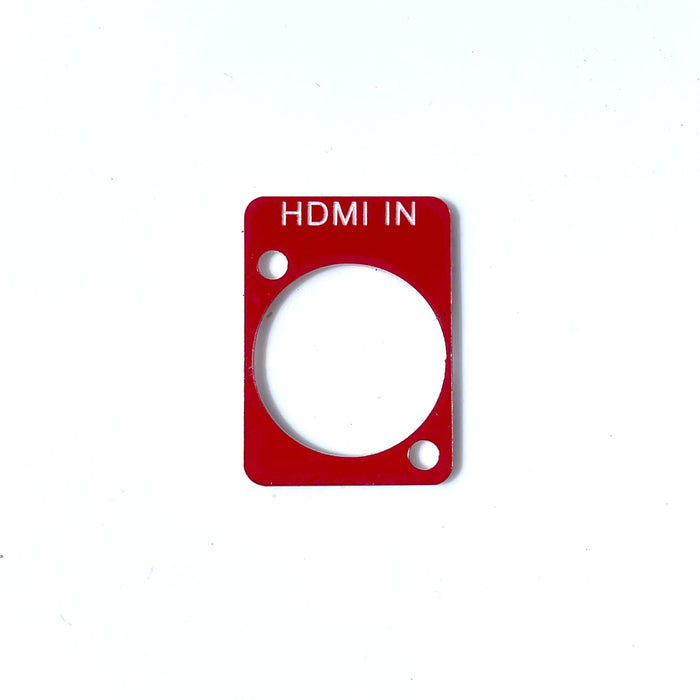 D-SeriesLabel - Custom D-Series Chassis Mount Connector Labels