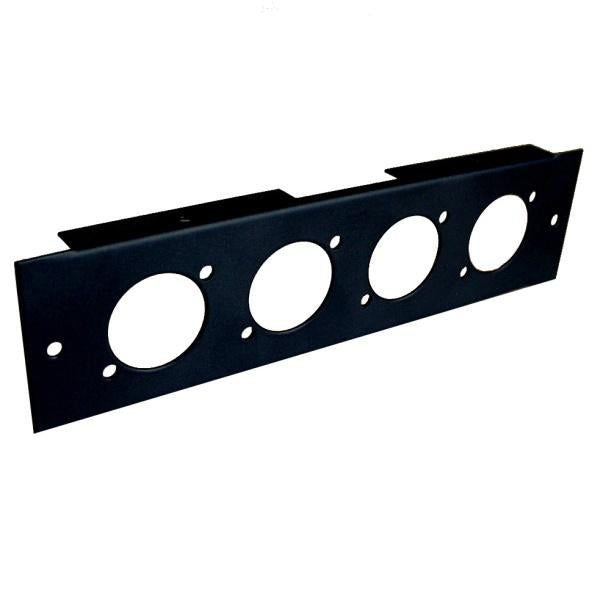 Penn Elcom - 40511-20 - 1 Module Front Panel Punched For D-Series Connectors