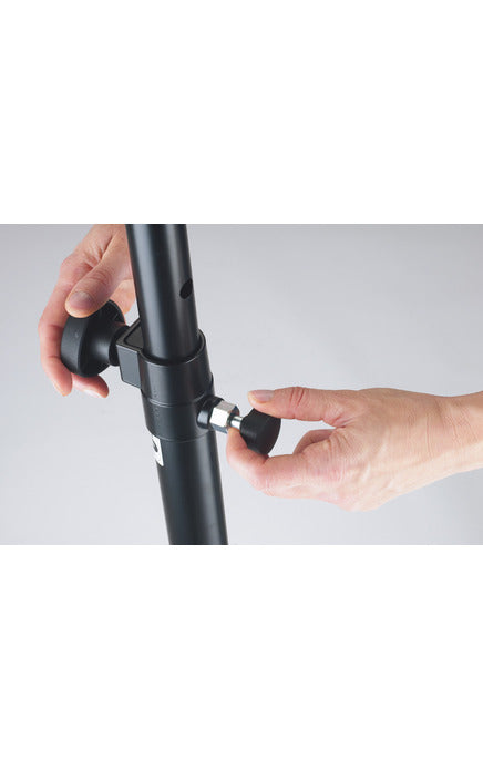 K&M - 21455-009-55 - Speaker Stand - Especially Designed For Low To Medium Height Applications - Aluminum.