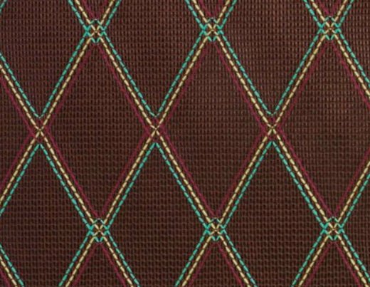 GC/VOXBR - Grill Cloth - Brown With Diamond Pattern - Vox Type.