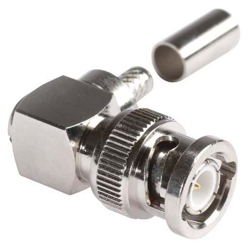 BNC58M90 - Hi-Con - BNC58M90 - Right Angle BNC Crimp Connector.
