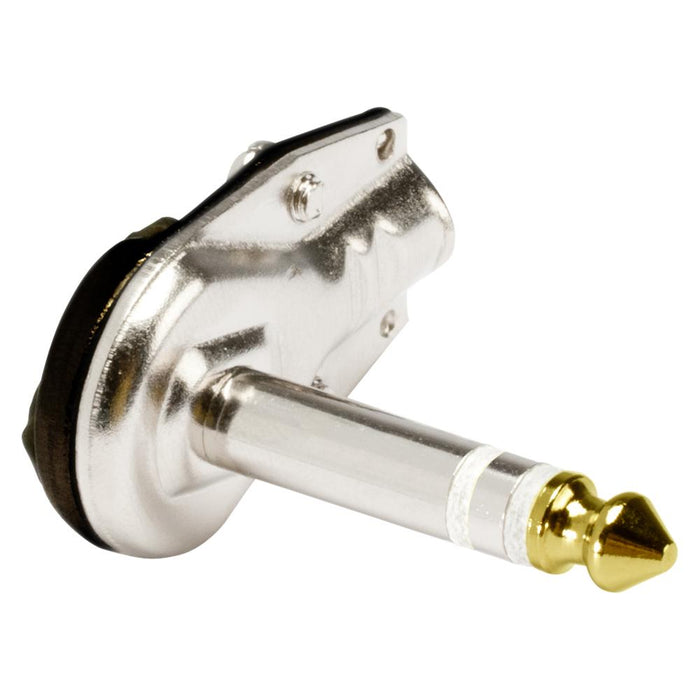 HI-J63SA05 - Hi-Con - HI-J63SA05 - 1/4" Stereo Right Angle Connector - Ultra Slim.