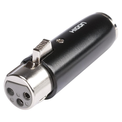 HI-X3MX3-FM - Hi-Con - HI-X3MX3-FM - Male to Female 3 Pin XLR Adapter.