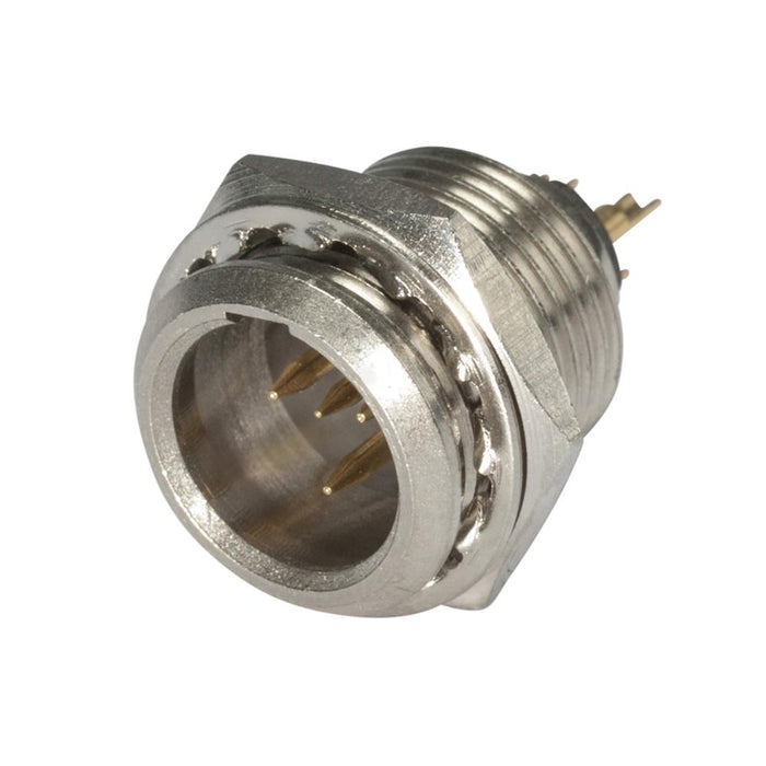 HI-XMEM4 - Hi-Con - HI-XMEM4 - Male 4 Pin Mini XLR Chassis Mount.