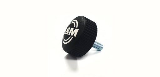 01-82-948-55 - K&M - 01-82-948-55 - Knurled Screw With Logo M6 x 16 mm For Veritical Shaft In Mic Stand Base.