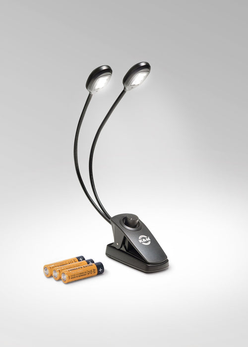 12271-000-55 - K&M - 12271-000-55 - Music Stand Light "Twin Head"