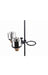 15910-000-55 - K&M - 15910-000-55 - Mute Holder For 3 Mutes.
