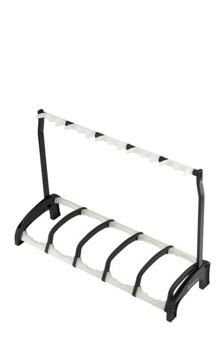 17515-016-00 - K&M - 17515-016-00 - Guitar Stand " Guardian" For 5 Guitars. - Black and Translucent.