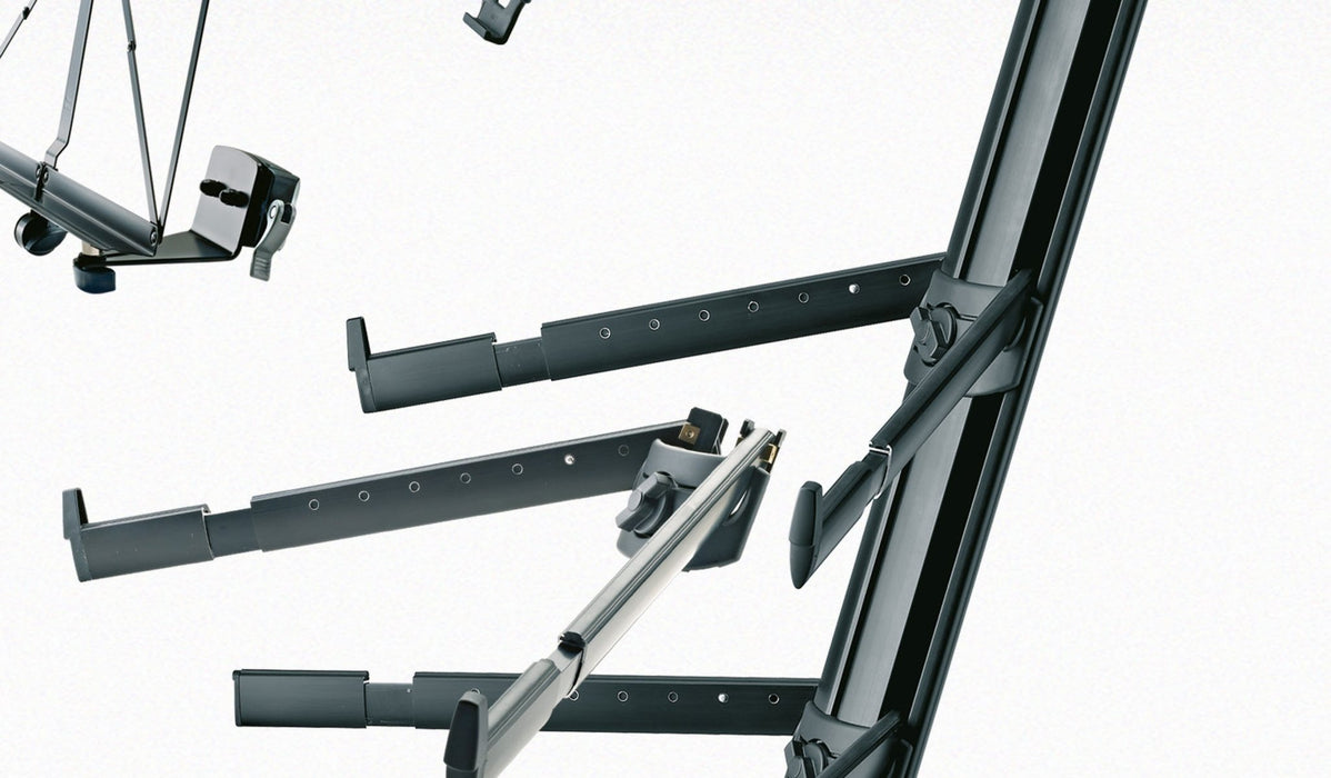 18860-000-30 - K&M - 18860-000-30 - Spider Pro Keyboard Stand - Anodized Aluminum.