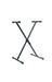18933-070-55 - K&M - 18933-070-55 - X-Style Keyboard Stand.