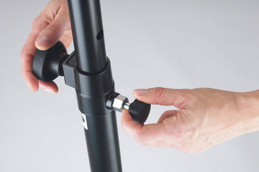 21336-000-55 - K&M - 21336-000-55 - Distance Rod - Height Adjustable By Spring Loaded Locking Screw And Safety Bolt.