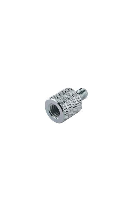 21918-000-29 - K&M - 21918-000-29 - Thread Adapter - 3/8" Female To M8 X 12 Mm Male. With 18 Mm External Diameter.