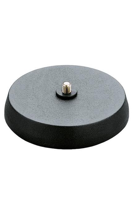 23220-300-55 - K&M - 23220-300-55 - Table Mic Stand - Sound Absorbing Cast-Iron Base With 3/8" Thread.