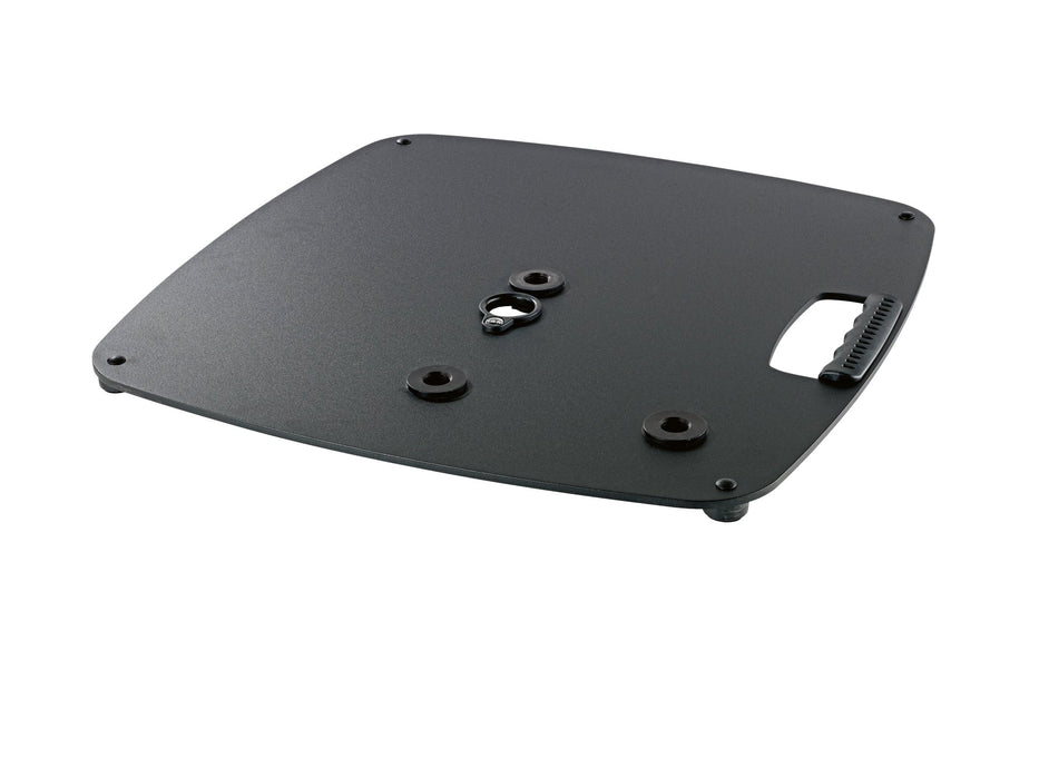 26706-000-56 - K&M - 26706-000-56 - Heavy and solid base plate for all common distance rods and tube combinations with M20 threaded bolts.