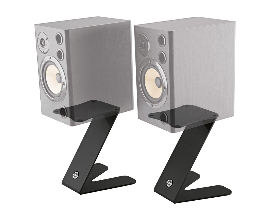 26773-000-56 - K&M - 26773-000-56 - "Z" Table Top Monitor Stands - Pair.