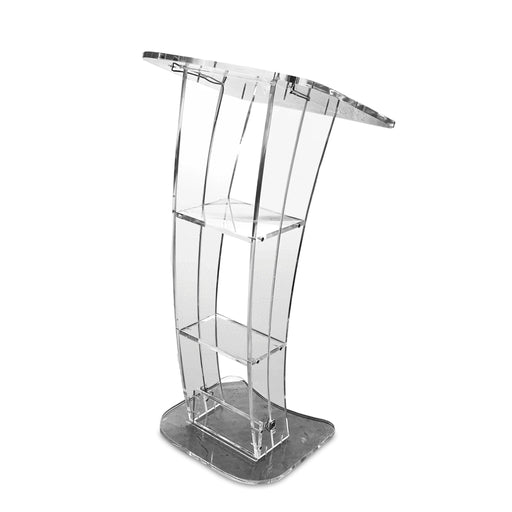 LEC01 - Livesound Lectern - LEC01 - Lectern With Shock Mounted XLR's For Gooseneck Microphones.