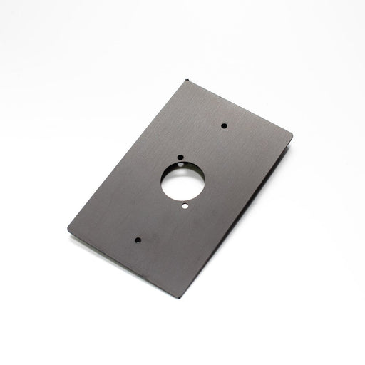 WP01-BP - Livesound - WP01-P - Single D'Series Wall Plate.