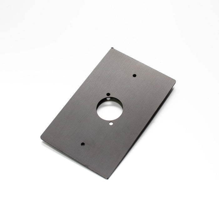 WP01-BP - Livesound - WP01-P - Single D'Series Wall Plate.