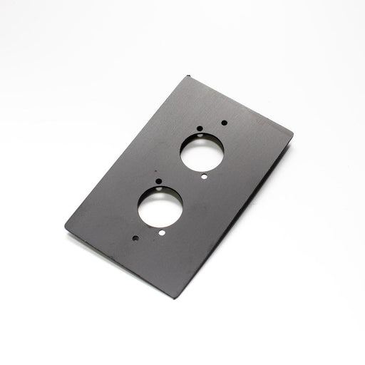 WP02-BP - Livesound - WP02-P - Double D'Series Wall Plate.