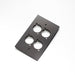 WP04-BP - Livesound - WP04-P - Quad D'Series Wall Plate.