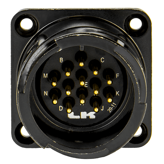 LK 13 MP - LK Connectors - LK Chassis Male Connector
