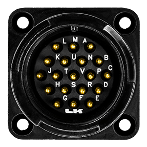 LK Connectors - - LK Chassis Male Connector