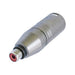 NA2MPMF - Neutrik - NA2MPMF - Male XLR to Female RCA adapter.