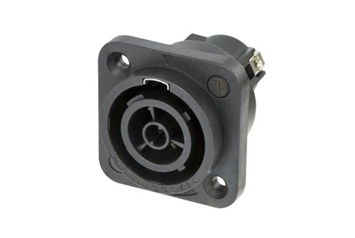 NAC3FPX-ST-TOP - Neutrik - NAC3FPX-ST-TOP - Appliance outlet connector, screw terminals.