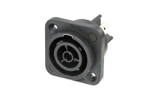 NAC3FPX-TOP - Neutrik - NAC3FPX-TOP - Appliance Outlet Connector Chassis Mount