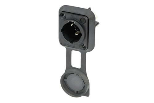 NAC3MPX-TOP - Neutrik - NAC3MPX-TOP - Appliance Inlet Chassis Mount.