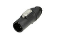 NAC3MX-W-TOP - Discontinued-L - Neutrik - NAC3MX-W-TOP-L - Locking 16 A True Mains Connector For Outdoor Applications - Male