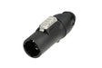 NAC3MX-W-TOP - Discontinued - Neutrik - NAC3MX-W-TOP - Locking 16 A True Mains Connector For Outdoor Applications - Male