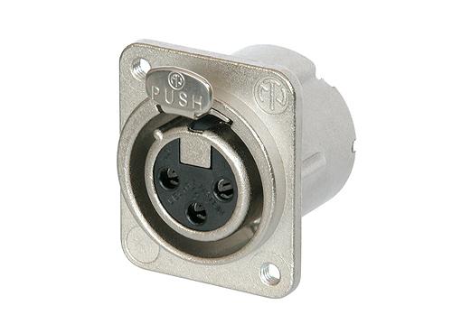 NC3FD-LX-M3 - Neutrik - NC3FD-LX-M3 - M3 Threaded Chassis Mount Connector