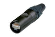 NE8MX6-B-T - Neutrik - NE8MX6-B-T - etherCON CAT6A cable connector self-termination, for insulation diameter ≤ 1.1 mm, black chromium.