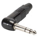 NP3RX-BAG - Neutrik - NP3RX-BAG - 3 pole 1/4" professional phone plug, nickel contacts, black shell.