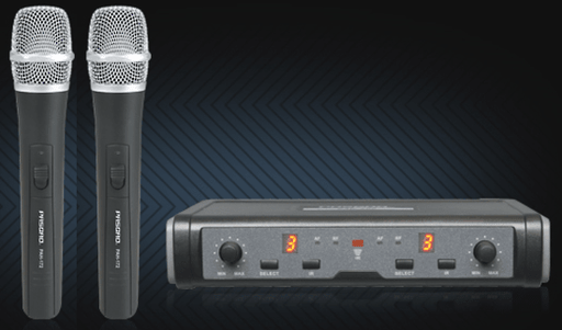 PAW-266/PAH-172 - Pasgao - PAW-266/PAH-172 - Wireless Mic System With 2 x Handheld Mics