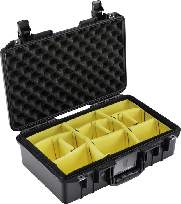 Pelican Cases - 1485 Air Case - Internal dimensions:  451 x 259 x 156 mm.