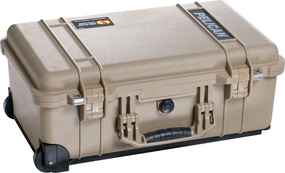 1510-D-NF - Pelican Cases - 1510 Protector Cases - Carry On - Internal dimensions: 502 x 279 x 193 mm.