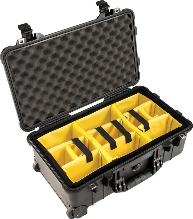 1510-B-PD - Pelican Cases - 1510 Protector Cases - Carry On - Internal dimensions: 502 x 279 x 193 mm.