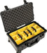 1510-B-PD - Pelican Cases - 1510 Protector Cases - Carry On - Internal dimensions: 502 x 279 x 193 mm.