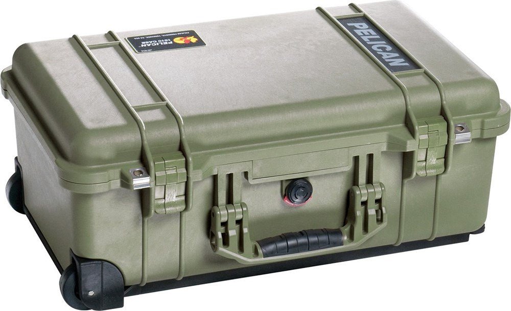 1510-G-NF - Pelican Cases - 1510 Protector Cases - Carry On - Internal dimensions: 502 x 279 x 193 mm.