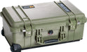 1510-G-NF - Pelican Cases - 1510 Protector Cases - Carry On - Internal dimensions: 502 x 279 x 193 mm.