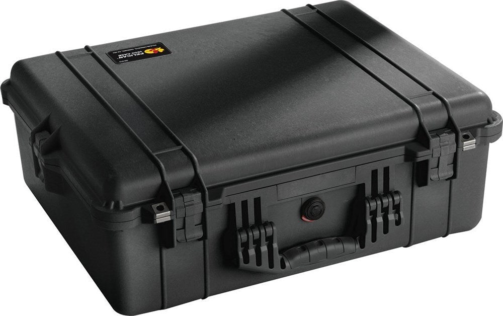 1600-B-NF - Pelican Cases - 1600 Protector Case - Internal dimensions: 546 x 420 x 203 mm.